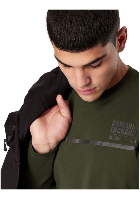 Maglia in cotone a maniche lunghe ARMANI EXCHANGE | T-shirt | 6LZTFD ZJ8EZ1851